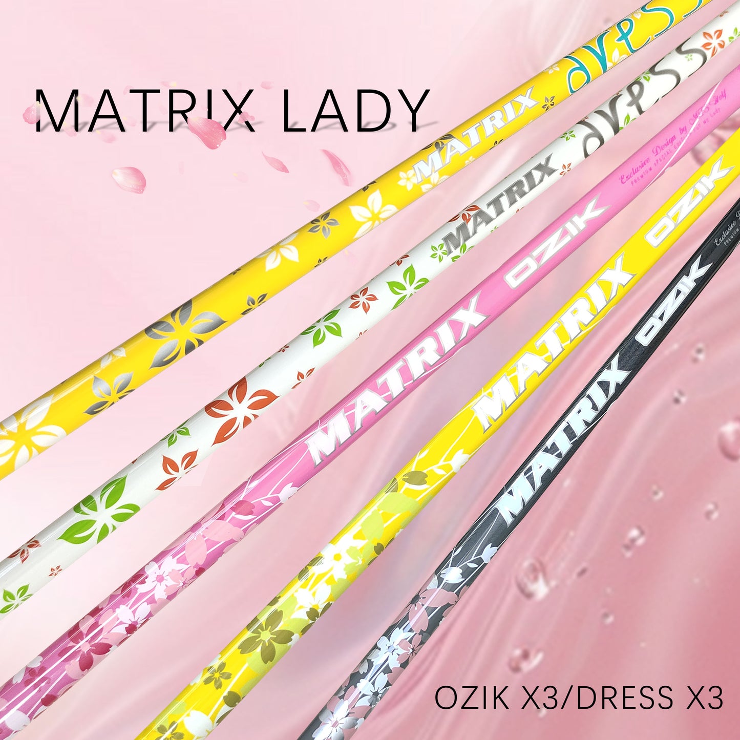MATRIX Golf Shaft Dress Series Iron Shaft For Women