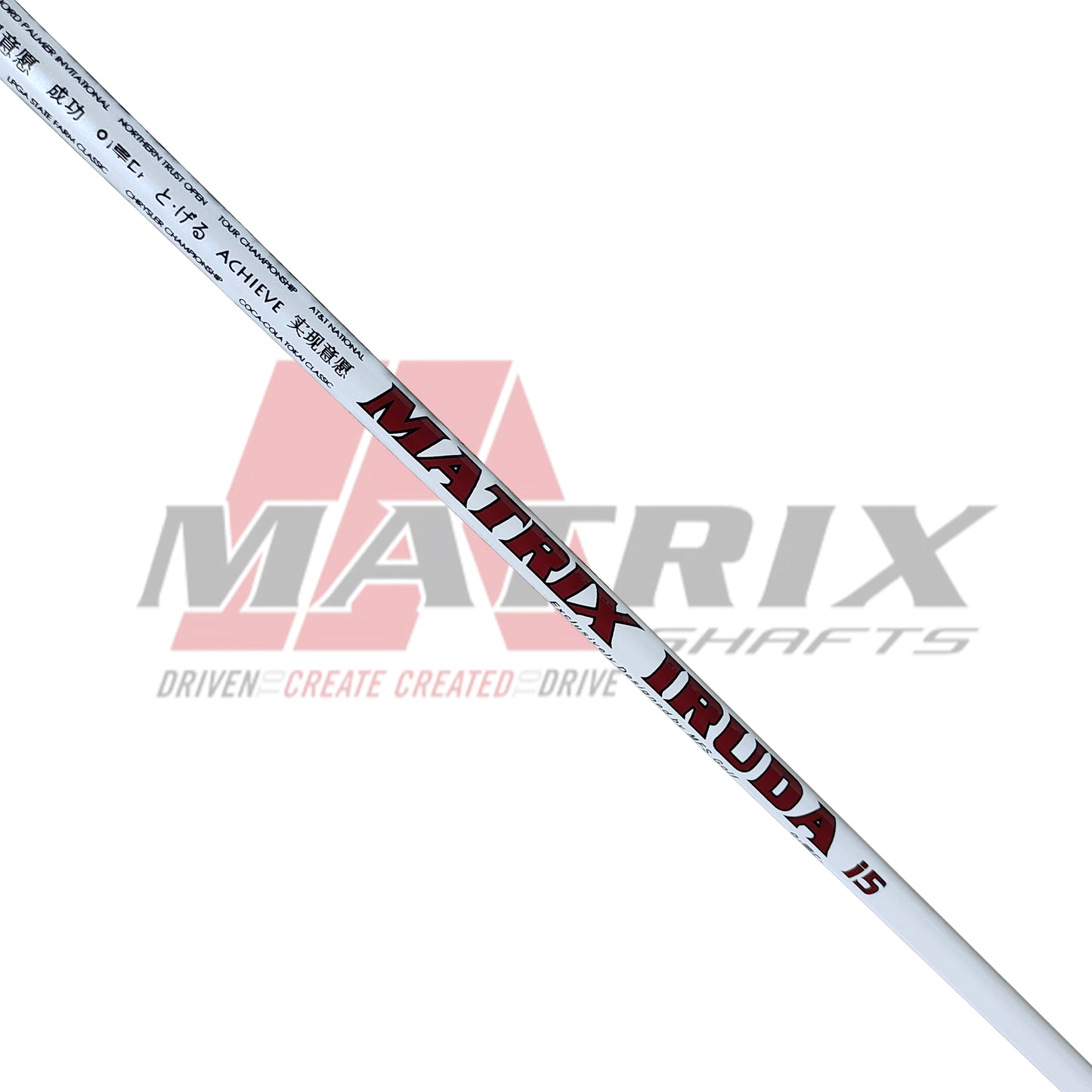 MATRIX Golf Shaft IRUDA Series Carbon Fiber Iron White Shaft