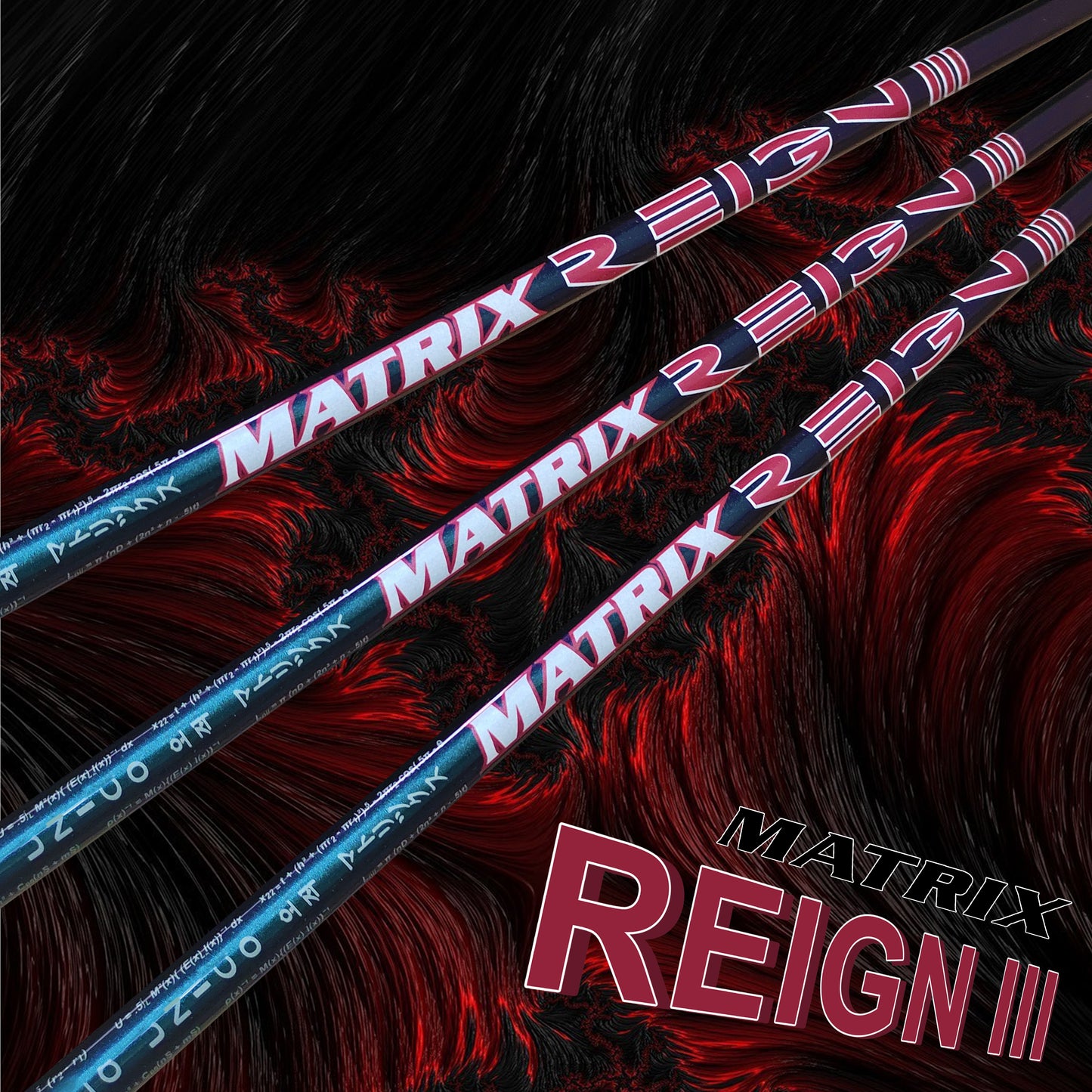 MATRIX Golf Shaft REIGNIII Series  High Carbon Fiber Driver Shaft