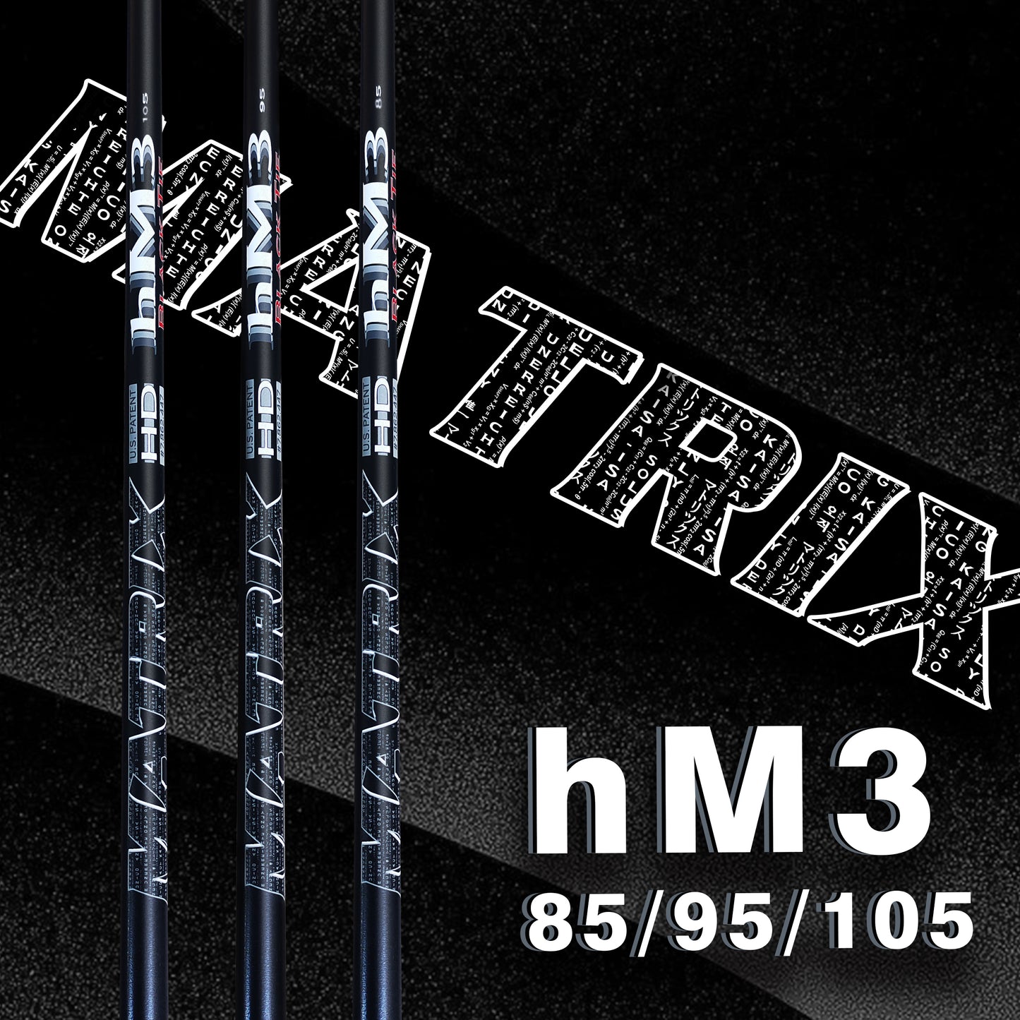 MATRIX Golf Shaft  ALTUS HM3 Series Black Hybrid Shaft