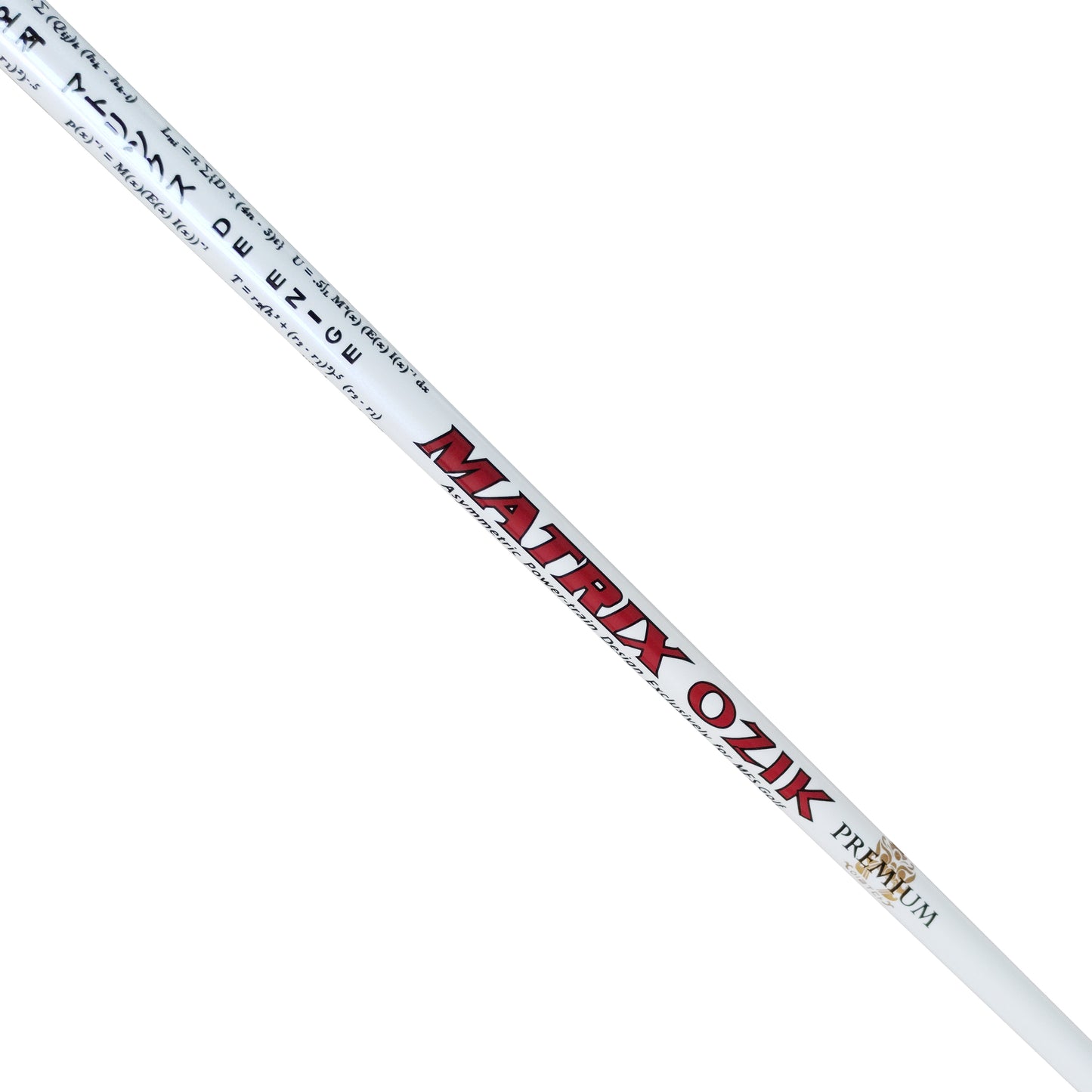 MATRIX Golf Shaft PREMIUM High Carbon Fiber White Driver Shaft