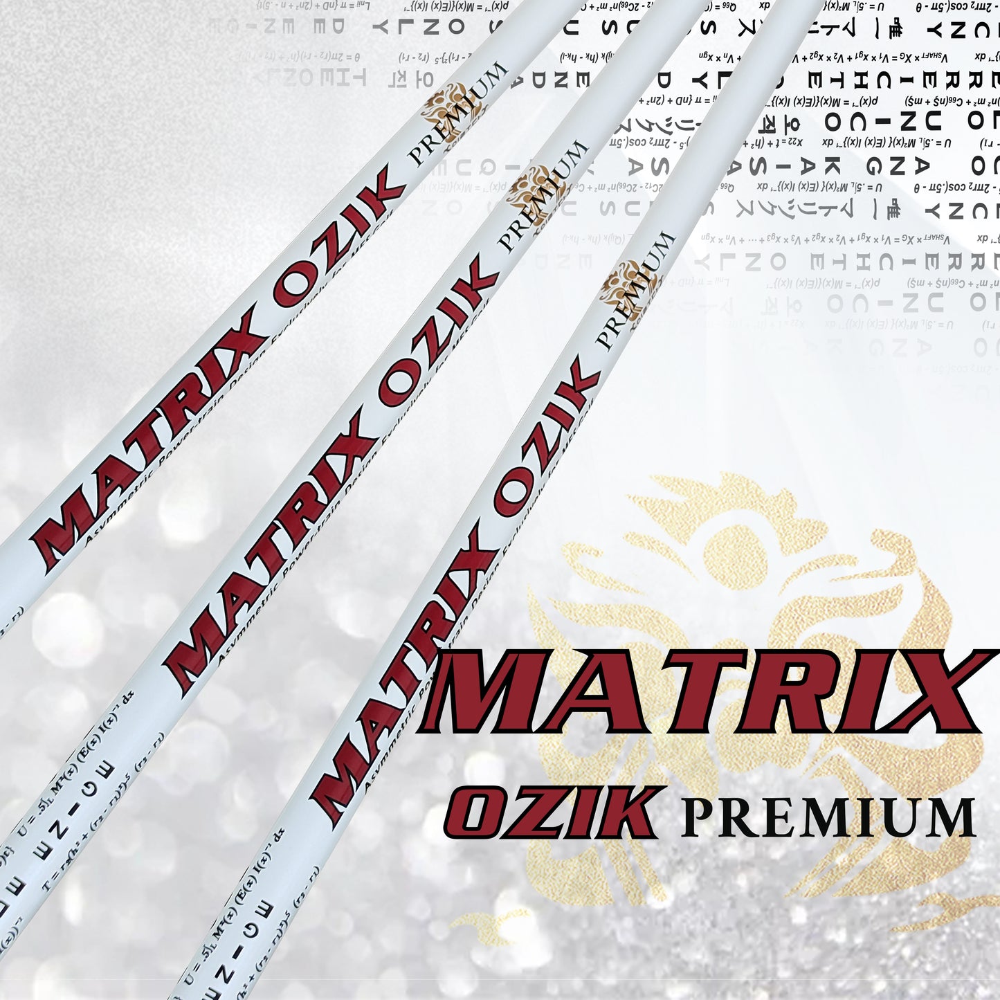 MATRIX Golf Shaft PREMIUM High Carbon Fiber White Driver Shaft