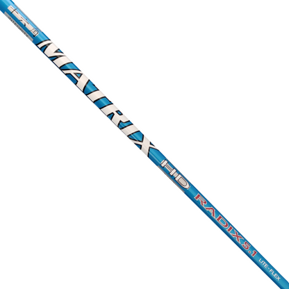 MATRIX Golf Shaft HD RADIX Series Blue Fairway Shaft – MATRIX SHAFTS MATRIX Golf Shaft HD RADIX Series Blue Fairway Shaft – MATRIX SHAFTS