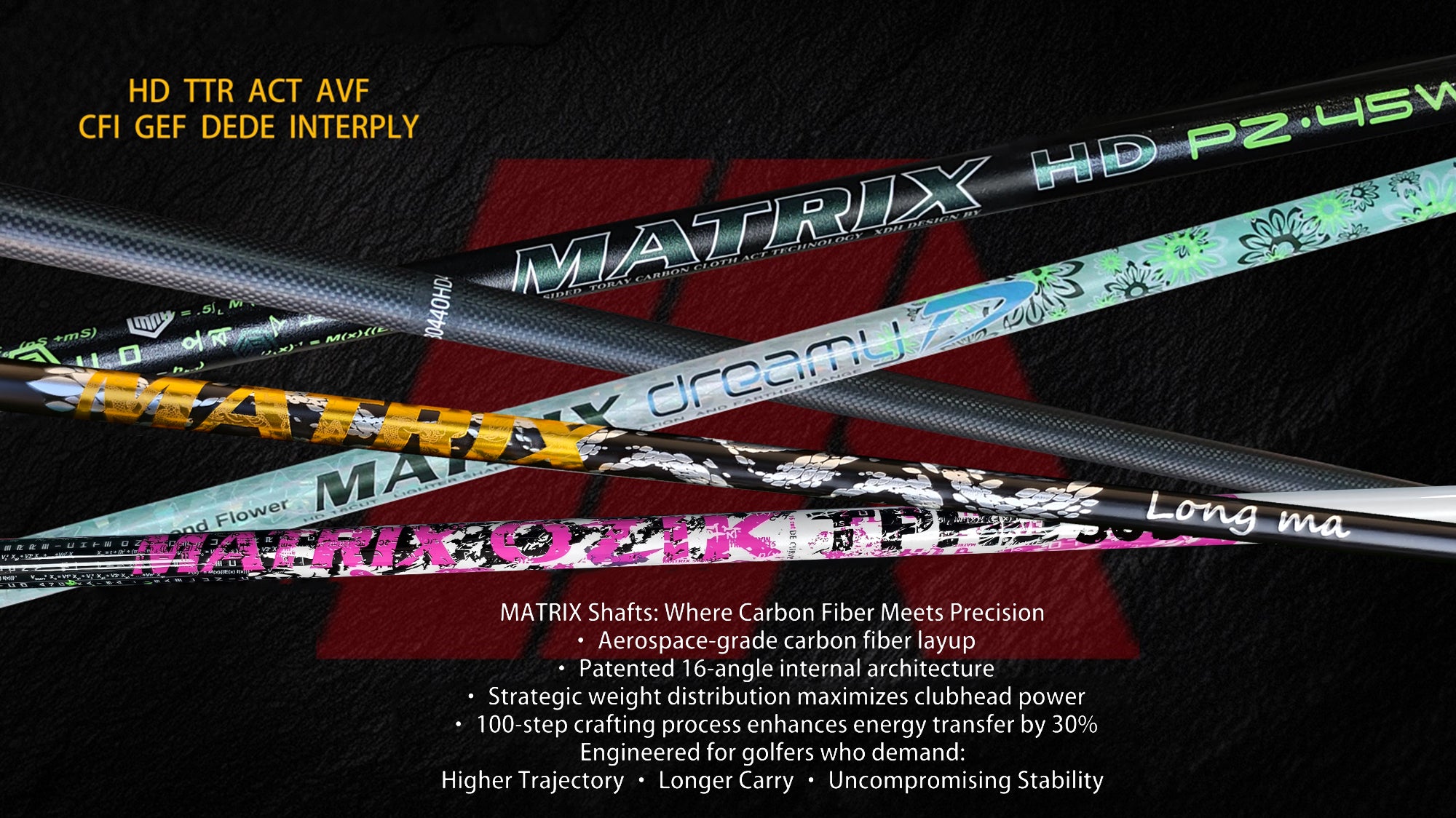 Matrix Shafts | Golf Club Shafts – MATRIX SHAFTS