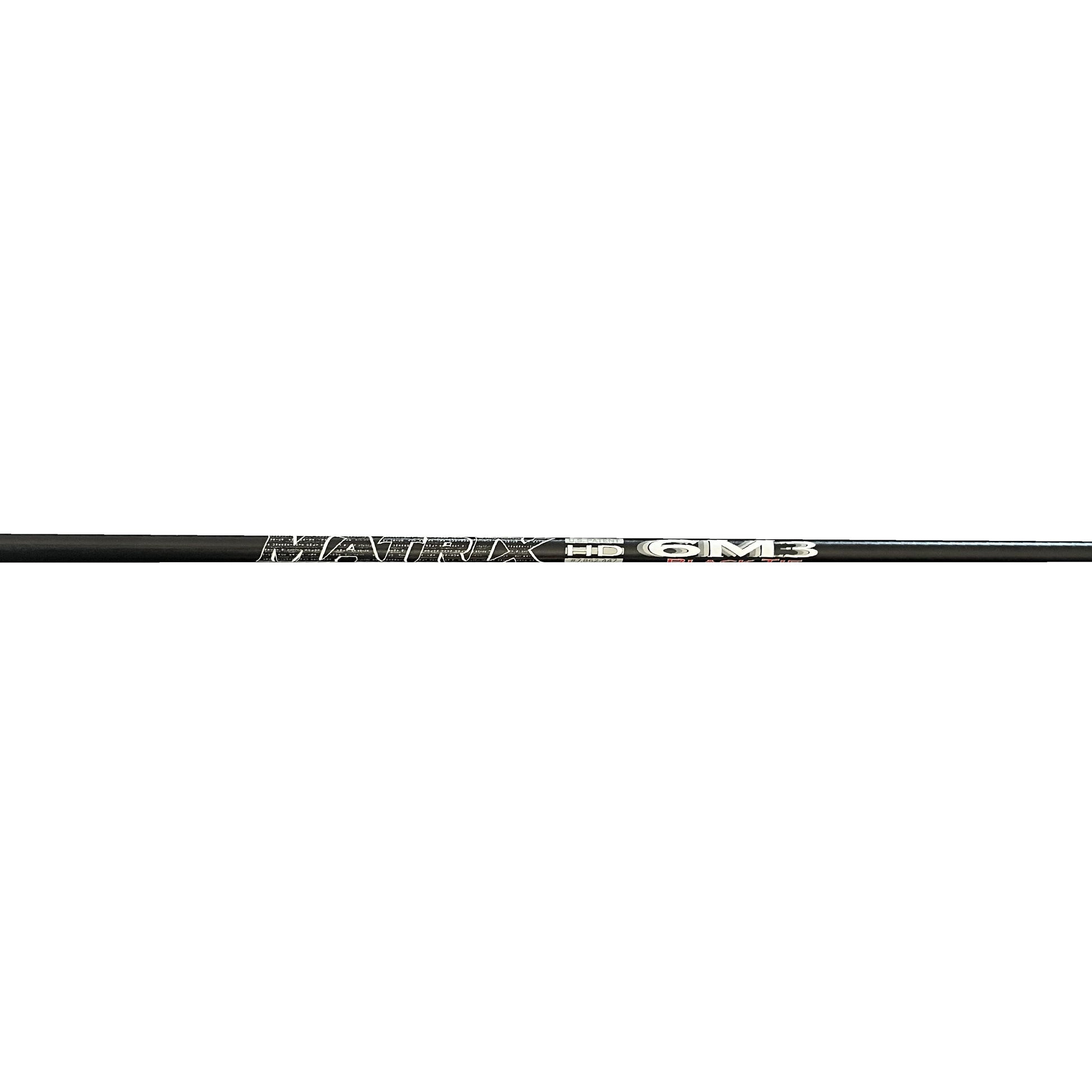 MATRIX Shafts TIE HD M3 Series Black Golf Club Shafts