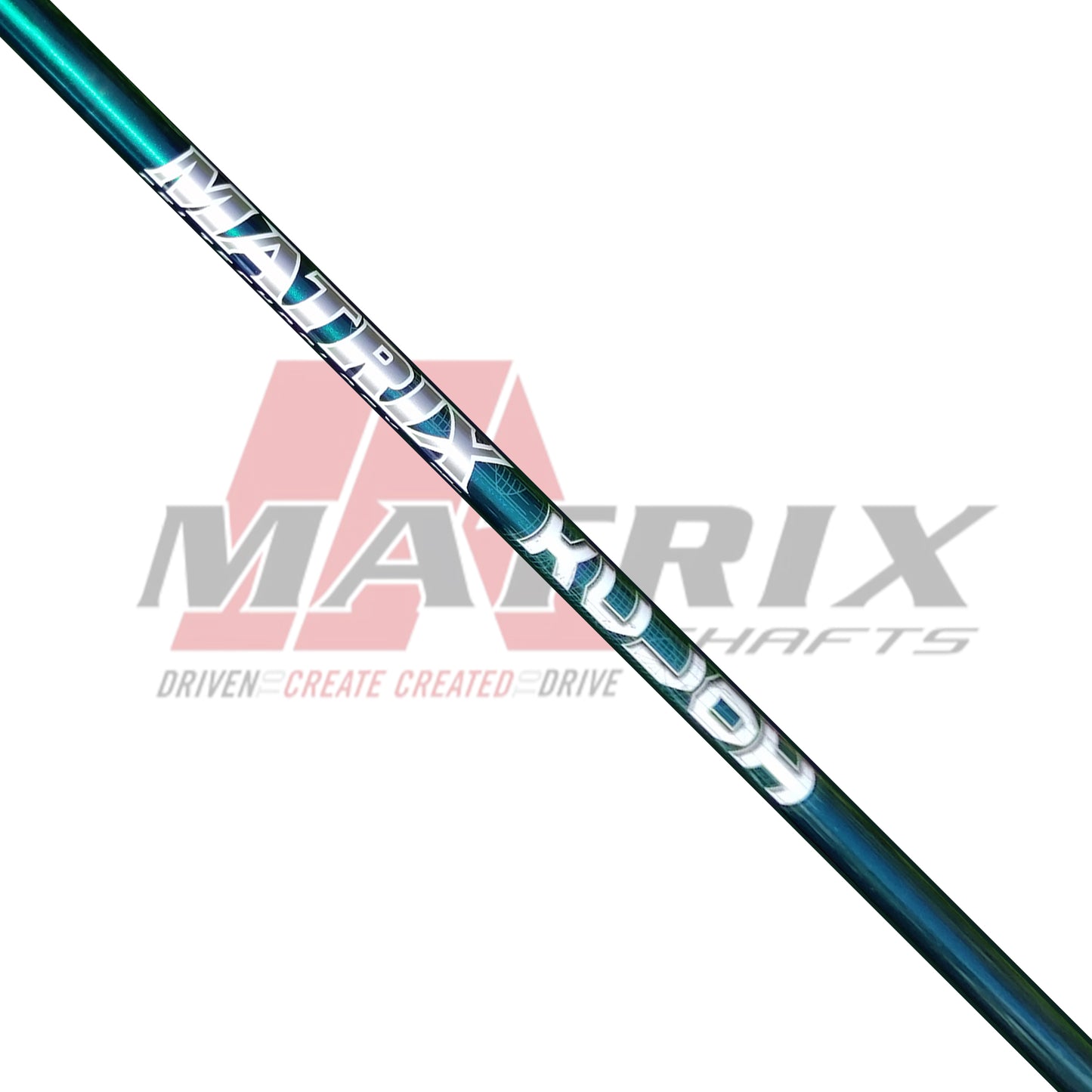 MATRIX Golf Shaft KUJOH Series Blue-green Gradient No Tip Prep Carbon Fiber Hybrid Shaft