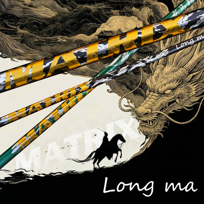 MATRIX Golf Shaft LONGMA Series Wood Rod 46‘’ Carbon Fiber Driver Shaft