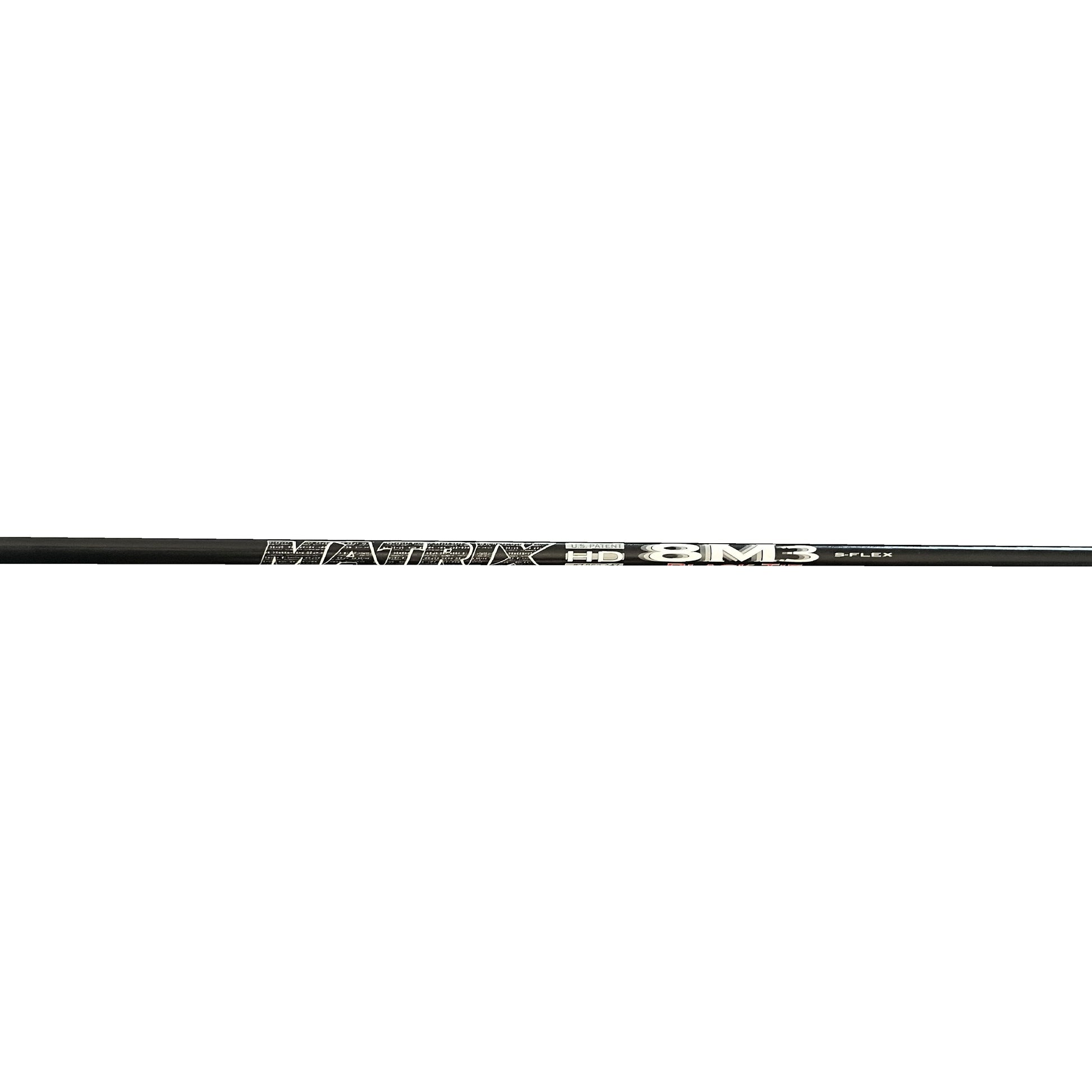 MATRIX Shafts TIE HD M3 Series Black Golf Club Shafts