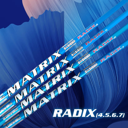 MATRIX Shafts HD RADIX Series Blue Drivers