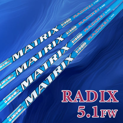 MATRIX Shafts HD RADIX Series Blue Fairways