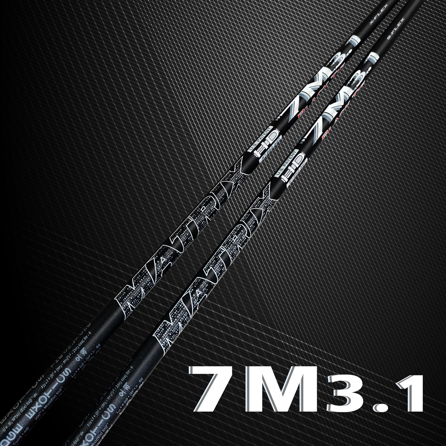 MATRIX Golf Shaft 7M3.1 High Carbon Fiber Black Driver Shaft