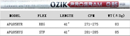 MATRIX Golf Shaft Program Q85 Hybrid White shaft