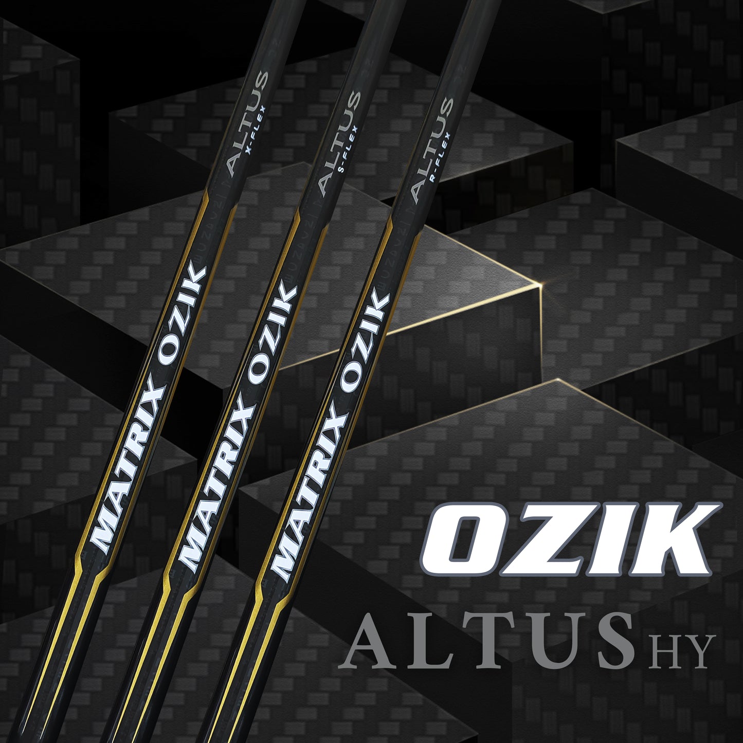 MATRIX Golf Shaft OZIK ALTUS 588 Carbon Fiber Hybrid Shaft