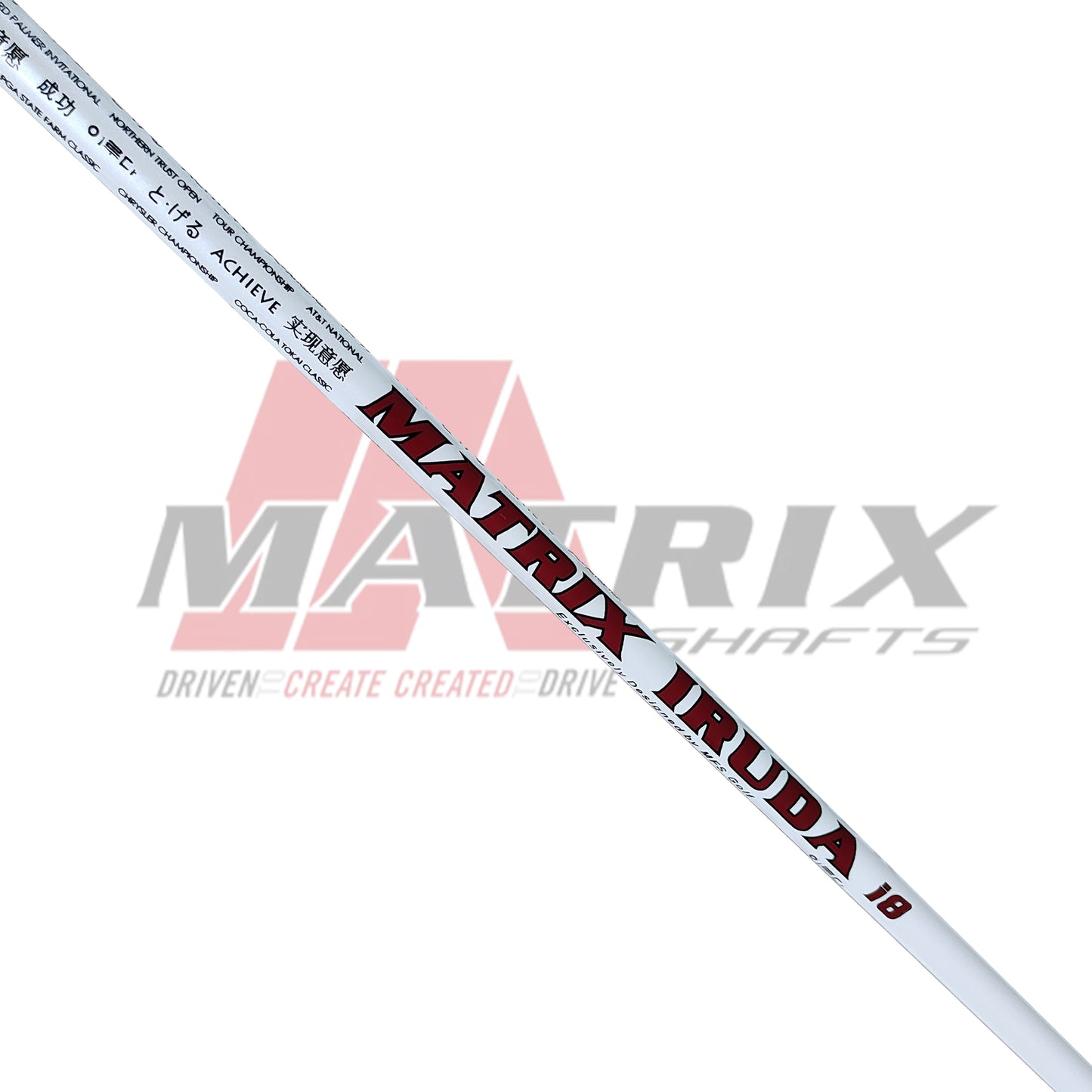 MATRIX Golf Shaft IRUDA Series Carbon Fiber Iron White Shaft