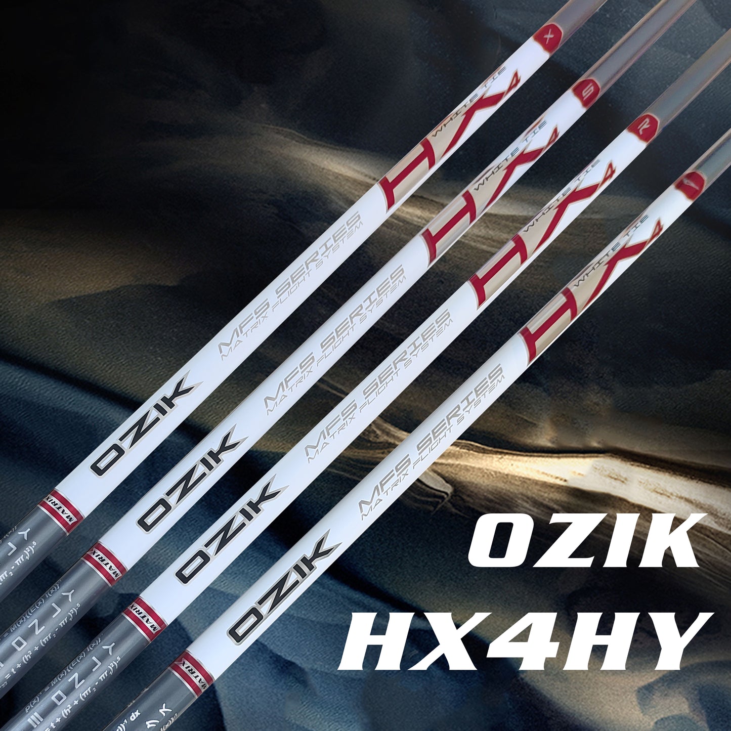 MATRIX Shafts OZIK MFS HX4 Series WHITE TIE hybrids