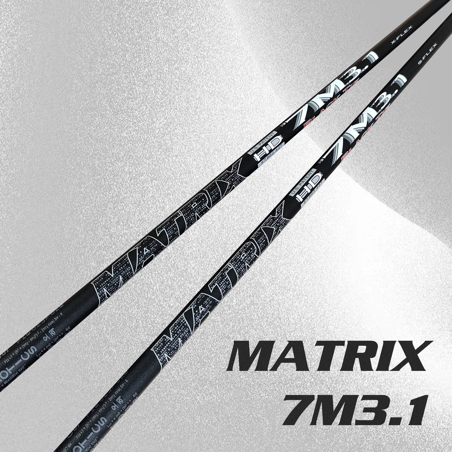 MATRIX Golf Shaft 7M3.1 High Carbon Fiber Black Driver Shaft